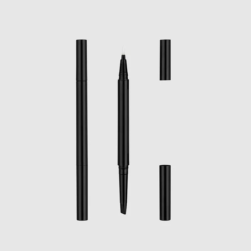 Crayon à sourcils 2 en 1 et emballage eye-liner liquide