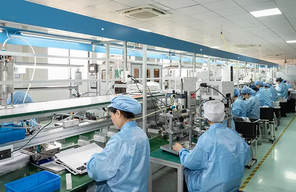 Opérations de chaîne de montage de maquillage de beauté chinoise