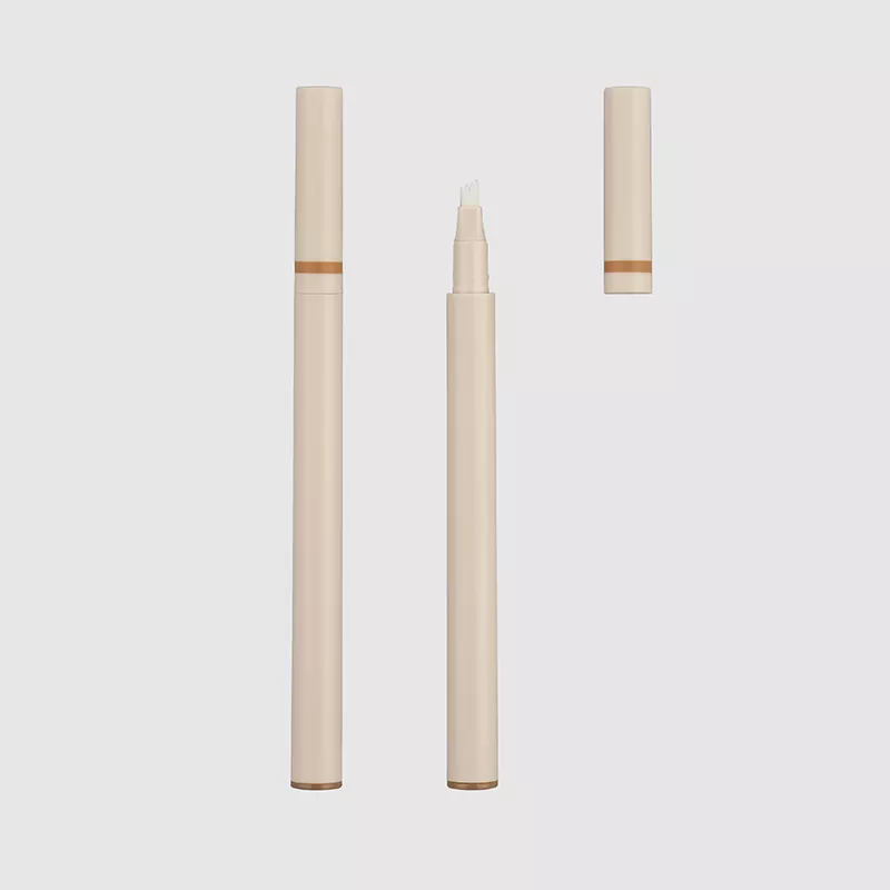 Emballage de stylo à doublure liquide à 3 fibres incliné