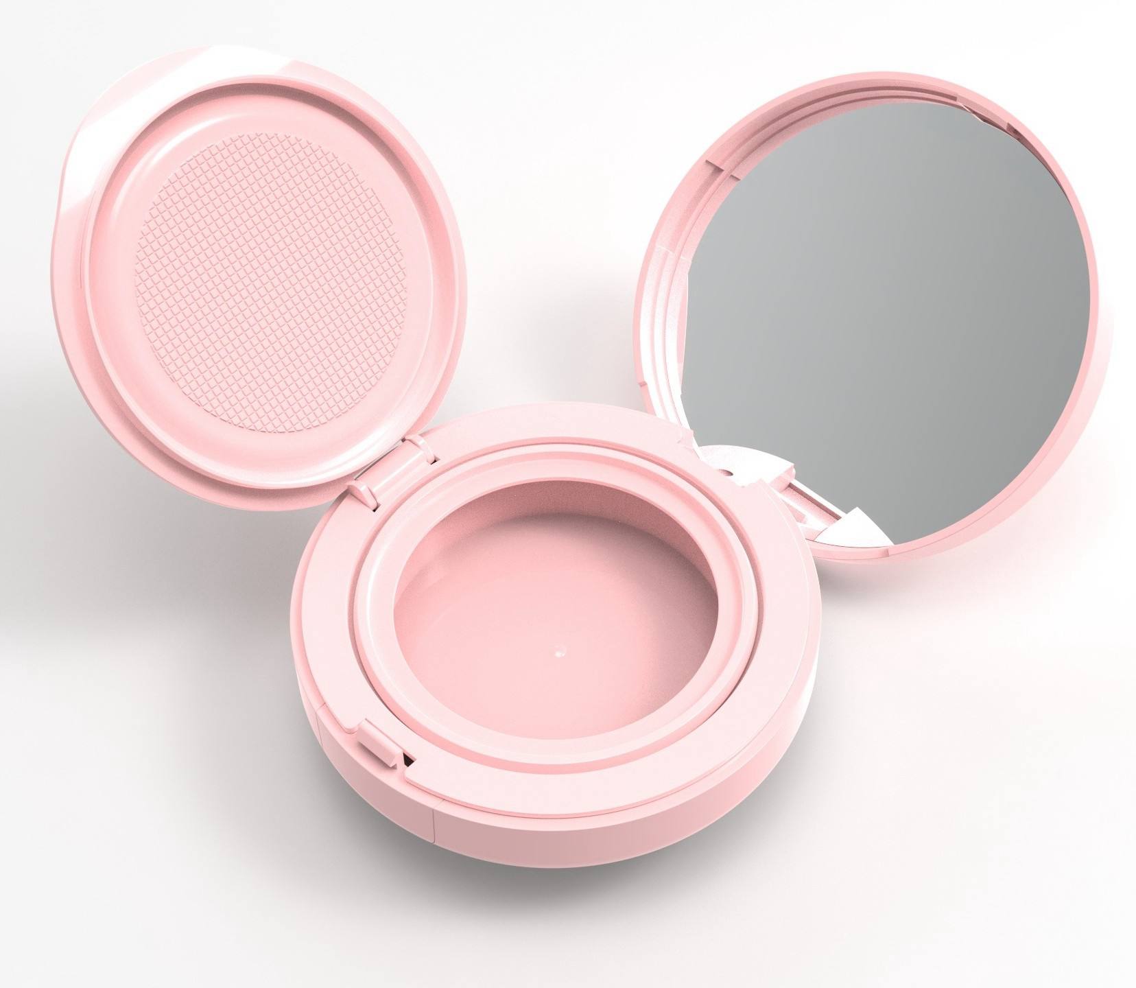 Fondation Compacte Avec Miroir