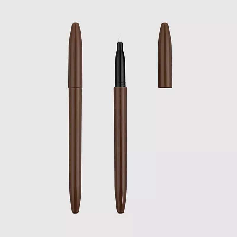 Emballage de stylo à doublure liquide à oeil mince